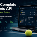 The Complete Tennis API Developer Guide: Live Scores, Rankings, Stats, Draws, Odds, Predictions and AI